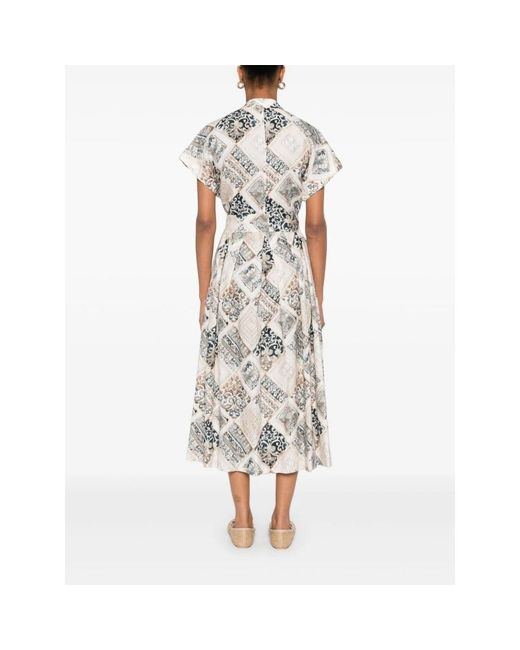 Eleventy Natural Shirt Dresses
