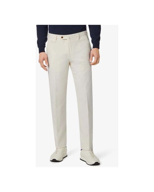 Chinos Corneliani de hombre de color White