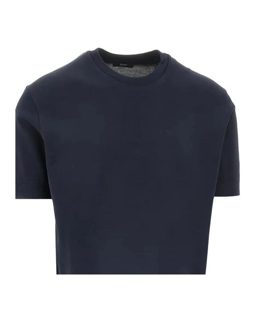 Herno Blue T-Shirts for men
