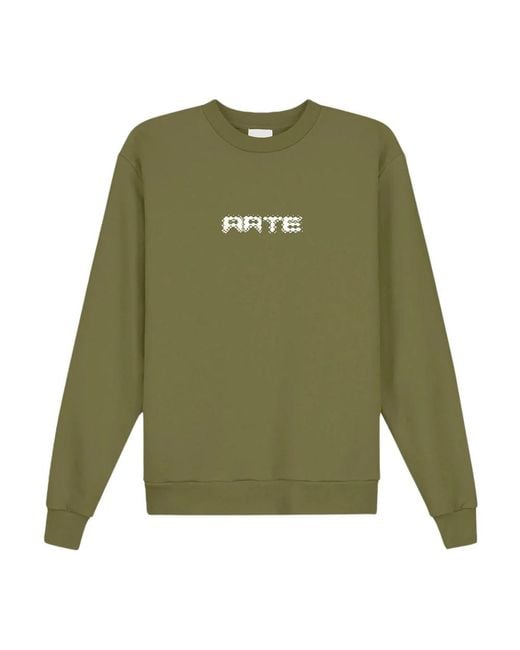 Arte' Green Sweatshirts for men