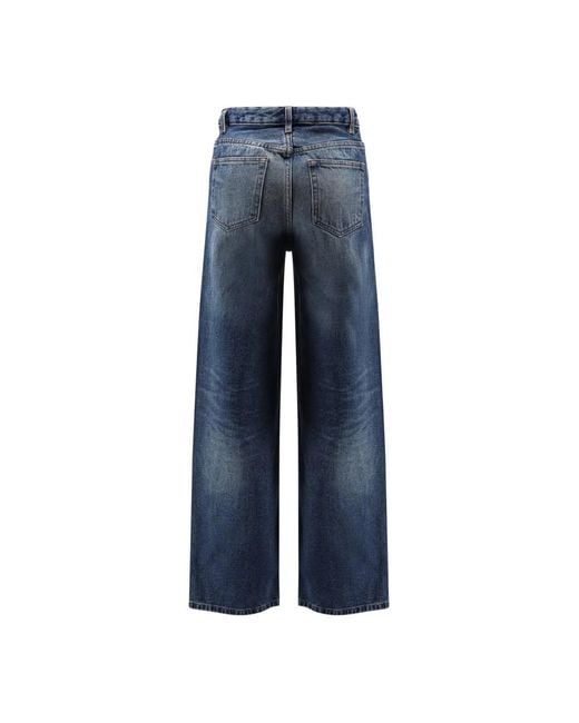 A.P.C. Jeans ,Blauw ,Katoen Elisabeth Jeans in het Blue