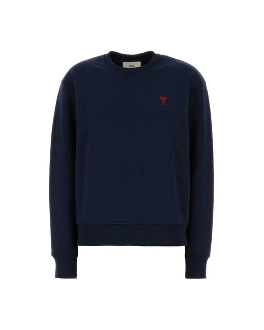 AMI Blue Sweatshirts for men