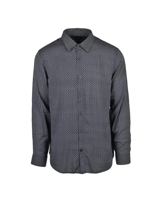 ARMANI EXCHANGE Blue Casual Shirts for men