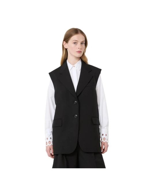 Max Mara Gilet in het Black