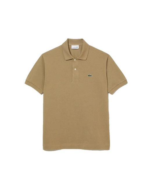 Lacoste Natural Polo Shirts for men