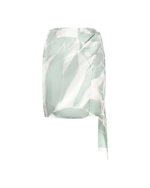 Max Mara Mxmstrano Pareo Rok in het Green