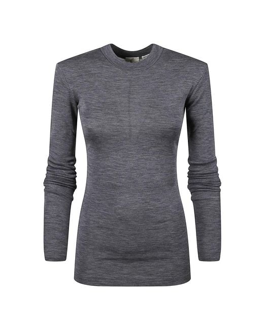 BITE STUDIOS Blue Round-Neck Knitwear