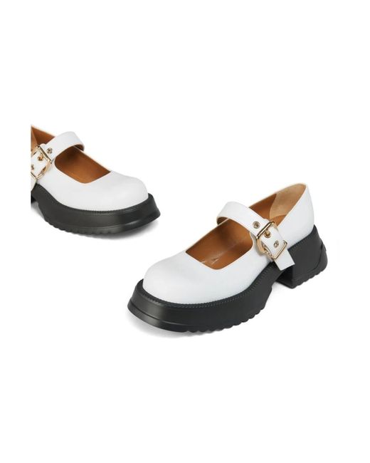 Shoes > flats > loafers Marni en coloris White