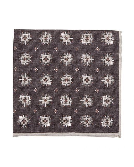 Eleventy Black Handkerchiefs for men