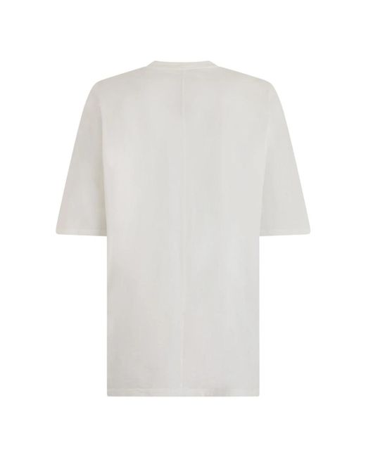 Rick Owens White T-Shirts for men