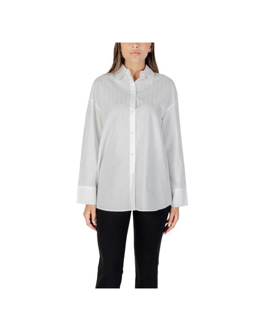 ARMANI EXCHANGE Gray Shirts