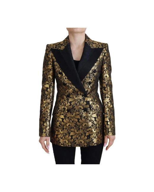 Dolce & Gabbana Black Blazers