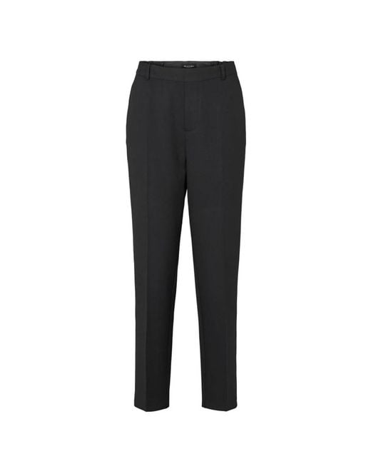 Sand Gray Slim-Fit Trousers