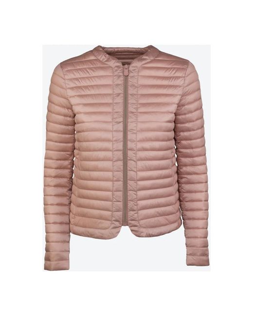 Save The Duck Pink Light Jackets