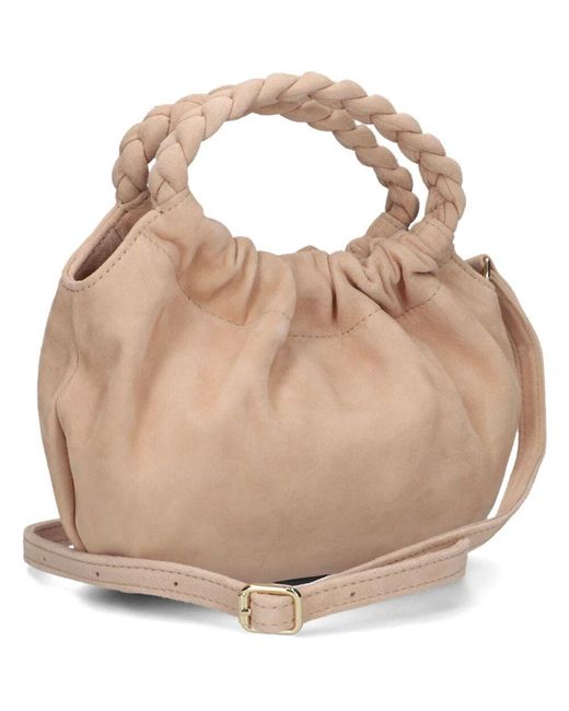 Unisa Natural Wildleder Damenhandtasche Zameli