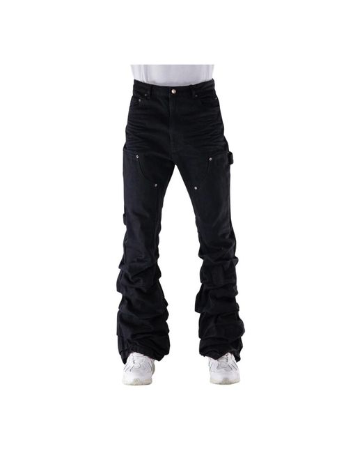 Jeans > wide jeans we11done pour homme en coloris Black