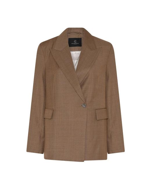 Blazers Bruuns Bazaar de color Brown