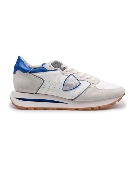 Philippe Model Blue Sneakers for men