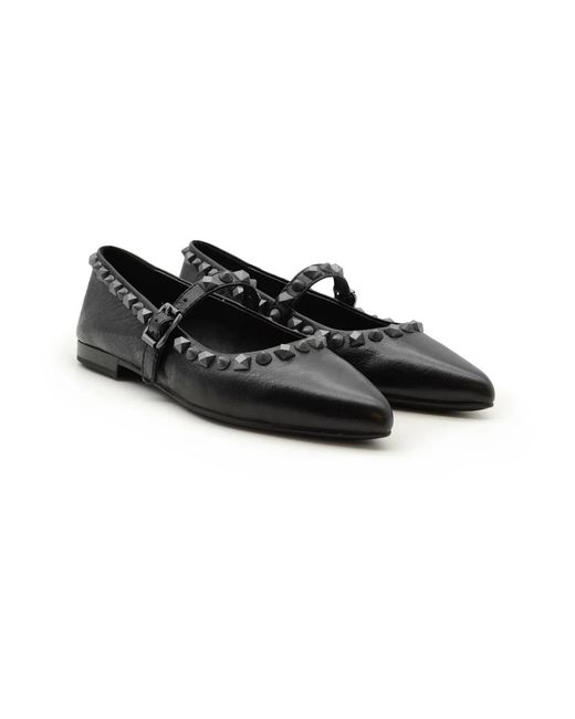 Ash Black Ballerina Shoes