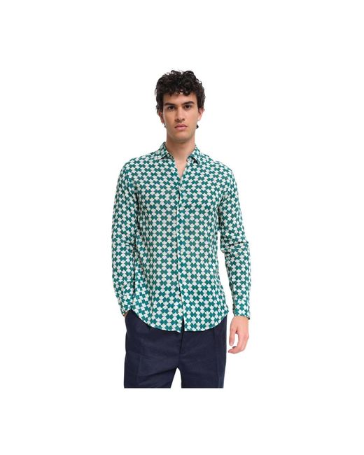 Casual Shirts di Peninsula in Blue da Uomo