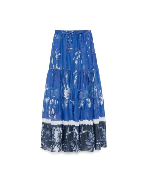 Maxi Skirts Ermanno Scervino de color Blue