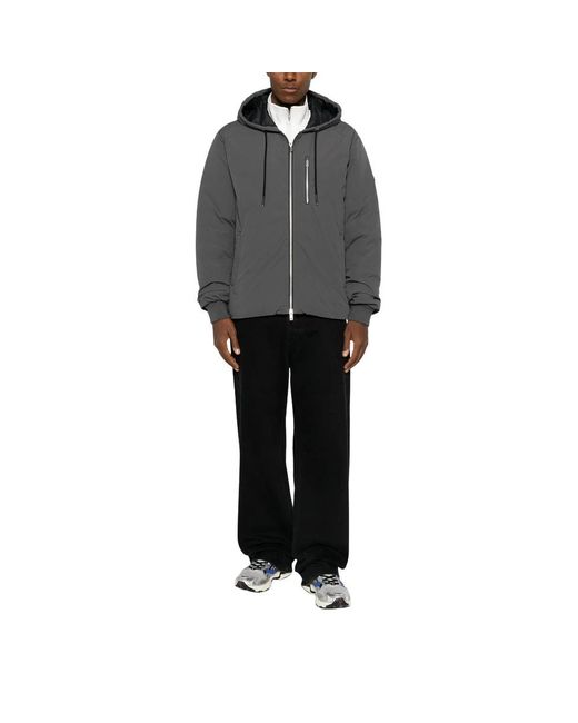 Moose Knuckles Northdale Hoodie in het Gray voor heren