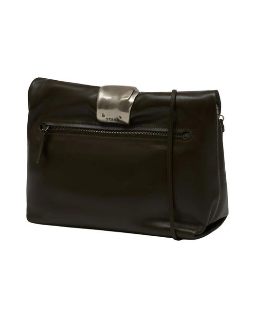 Staud Black Cuff Clutch