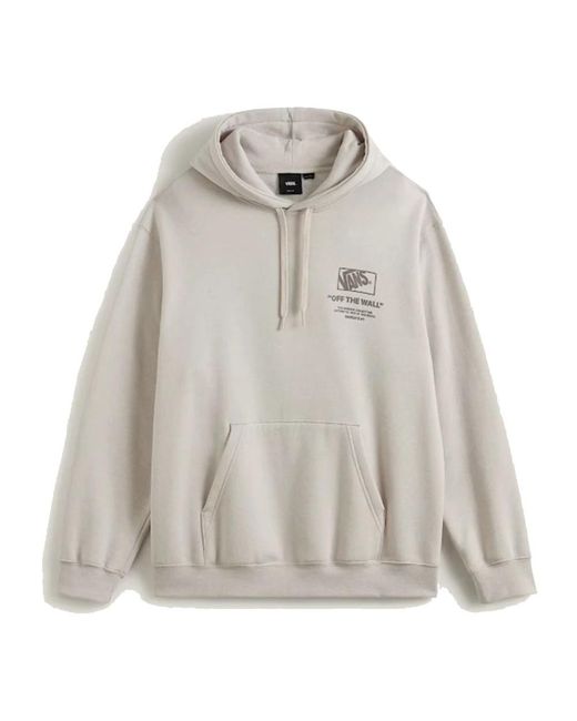 Vans Hoodies & Sweatvesten ,Katoen Stockpile Pullover Hoodie in het Gray voor heren