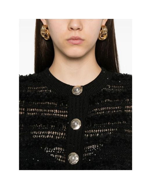 Balmain Black Cardigans