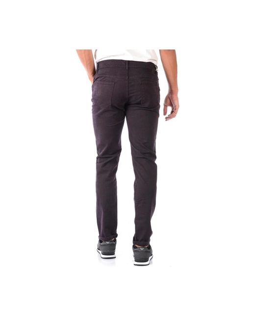Daniele Alessandrini Blue Slim-Fit Trousers for men