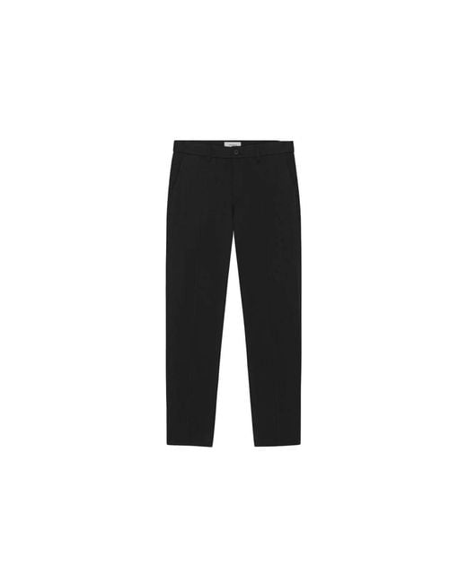 Les Deux Black Slim-Fit Trousers for men