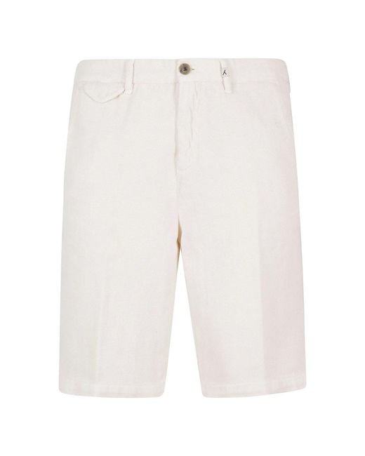 Myths White Casual Shorts for men