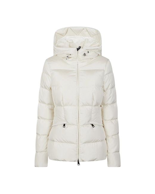 Moncler White Winter Jackets