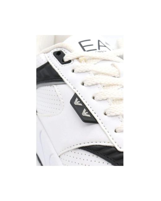 EA7 White Sneakers