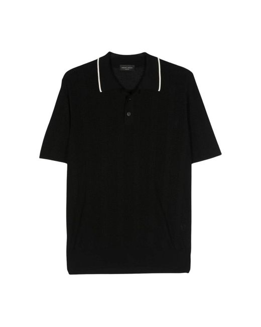 Tops > polo shirts Roberto Collina pour homme en coloris Black