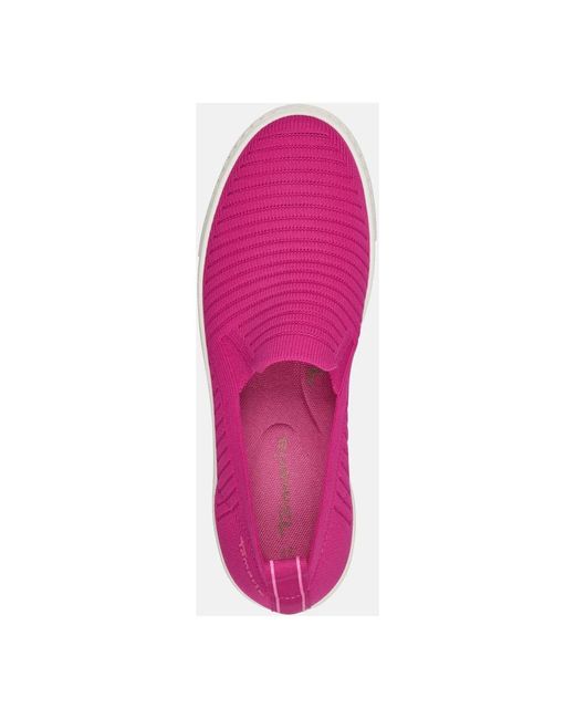Tamaris Purple Loafers