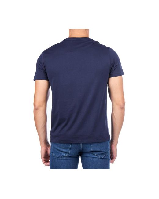 Ralph Lauren Großes logo baumwoll t-shirt - blau in Blue für Herren