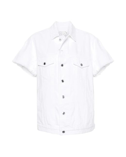Michael Kors White Denim Jackets