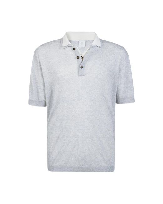 Eleventy Blue Round-Neck Knitwear for men