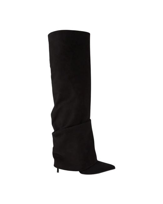 Le Silla Black Heeled Boots