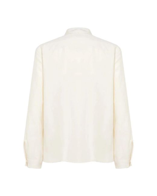 Laneus White Casual Shirts for men