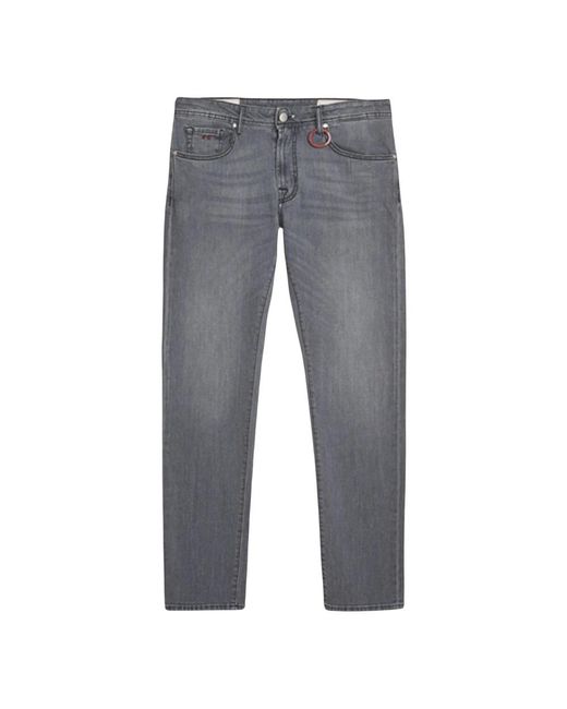 Tramarossa Gray Slim Fit Jeans for men