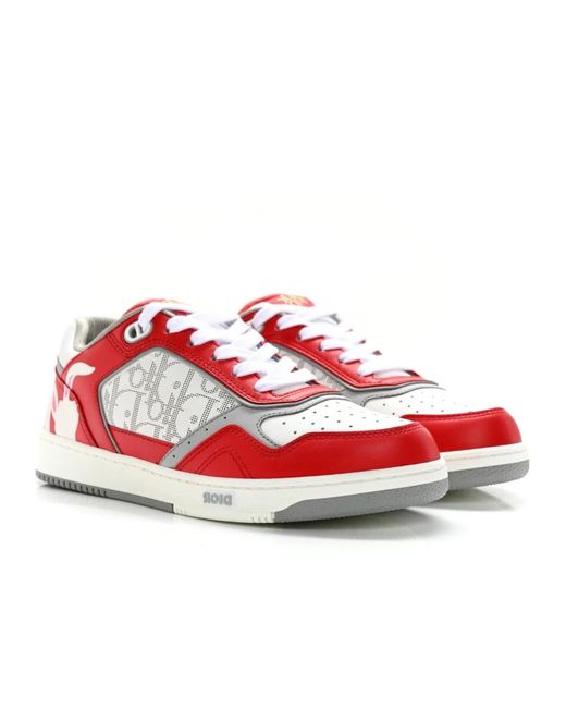 Dior Red Sneakers for men