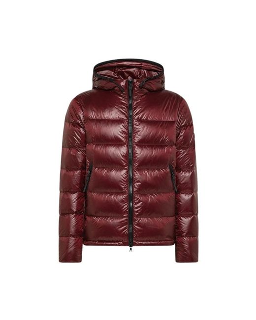 Peuterey Red Down Jackets for men