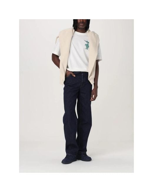 Burberry Straight Jeans in het Blue voor heren