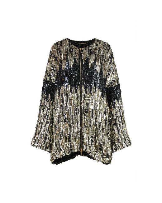 Alberta Ferretti Gebreid Jasje in het Gray
