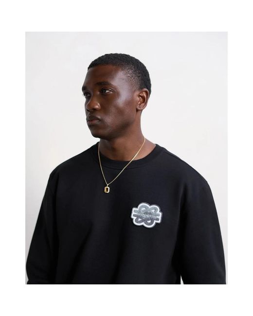 Filling Pieces Black Sweatshirts for men