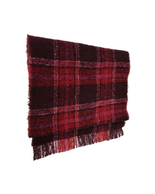 Woolrich Red Winter Scarves
