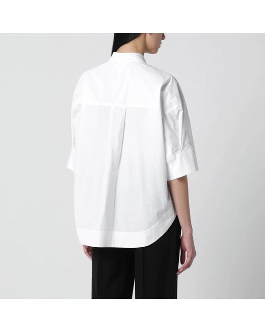 P.A.R.O.S.H. Overhemden ,Wit ,Shirts in het White