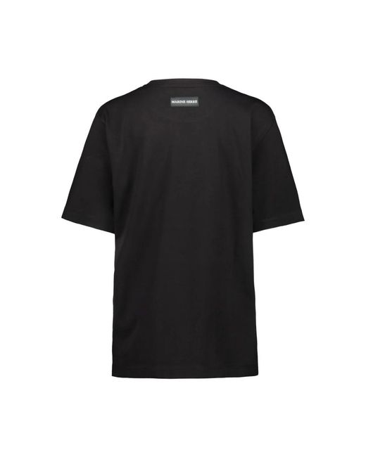 MARINE SERRE Black T-shirts